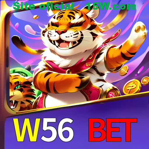 Imagem promocional da W56 Bet mostrando a plataforma e suas vantagens